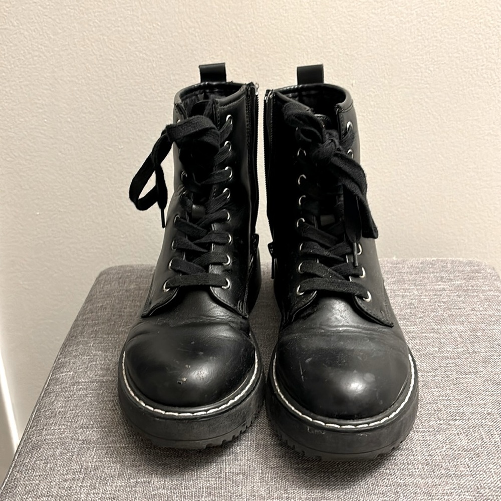 Madden Girl combat boots